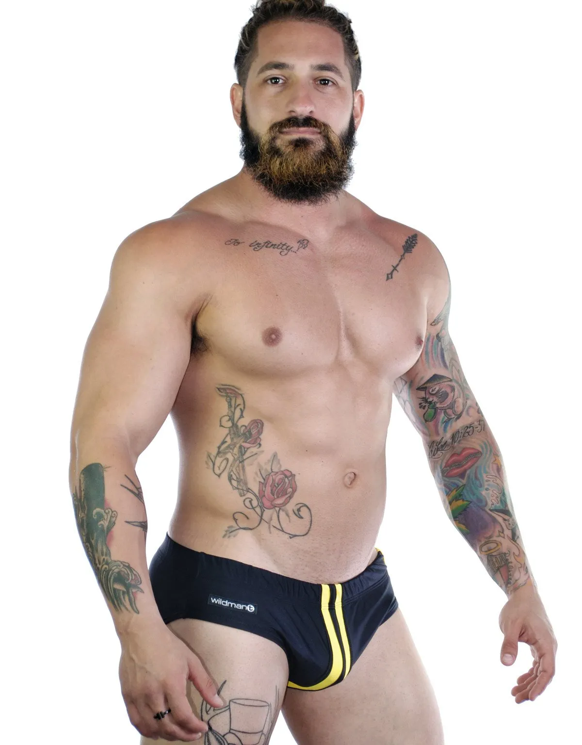 Wildmant Sportivo Bikini Black & Yellow