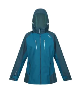 Womens/ladies calderdale iv waterproof jacket gulfstream/reflecting lake Regatta