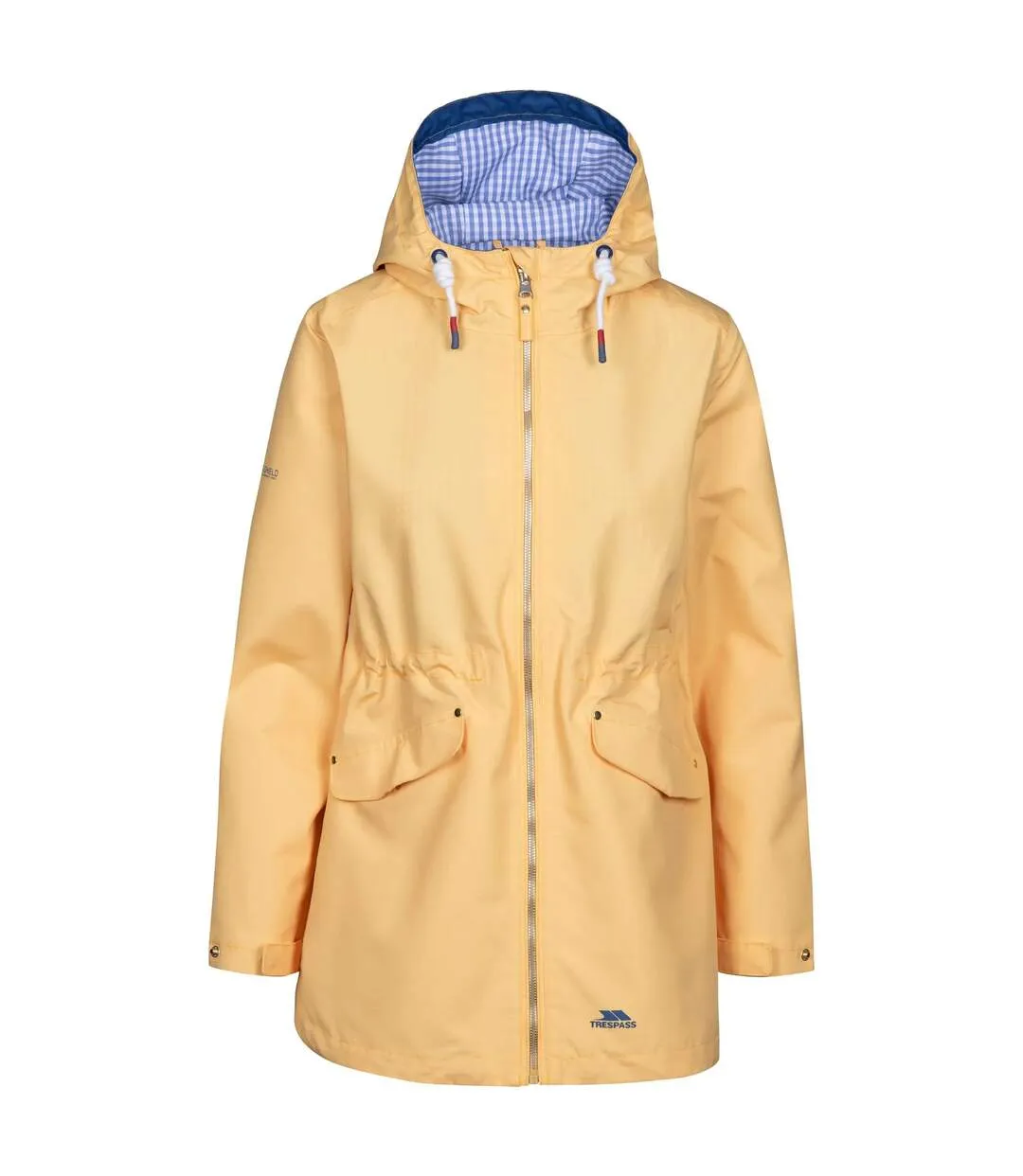 Womens/ladies finch tp50 waterproof jacket pale maize Trespass