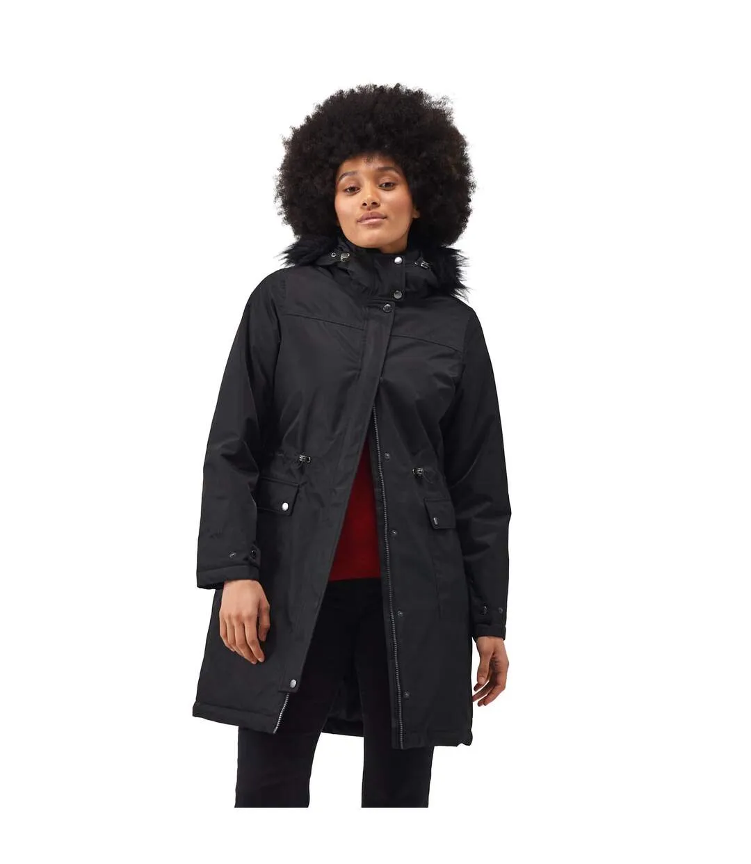 Womens/ladies giovanna fletcher collection lellani waterproof jacket black Regatta