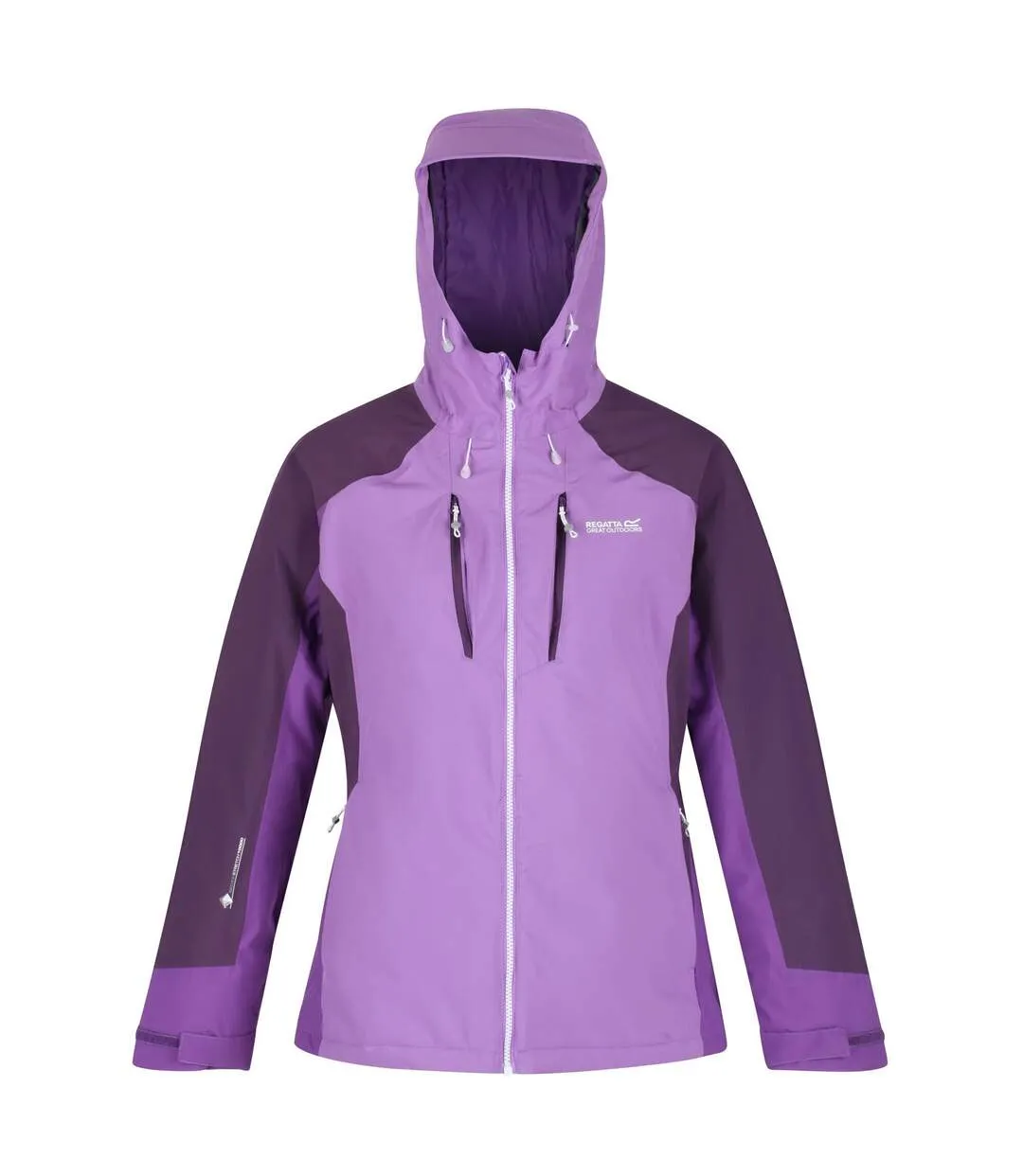 Womens/ladies highton stretch ii waterproof padded jacket hyacinth/purple sapphire/dark aubergine Regatta