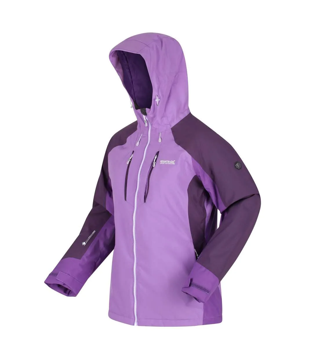 Womens/ladies highton stretch ii waterproof padded jacket hyacinth/purple sapphire/dark aubergine Regatta