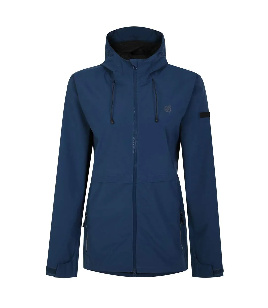 Womens/ladies the laura whitmore edit switch up recycled waterproof jacket dusky rose Dare 2B